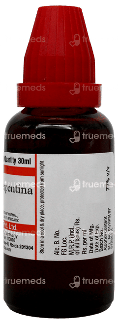 Dr Willmar Schwabe Rauwolfia Serpentina Q Mother Tincture 30ml